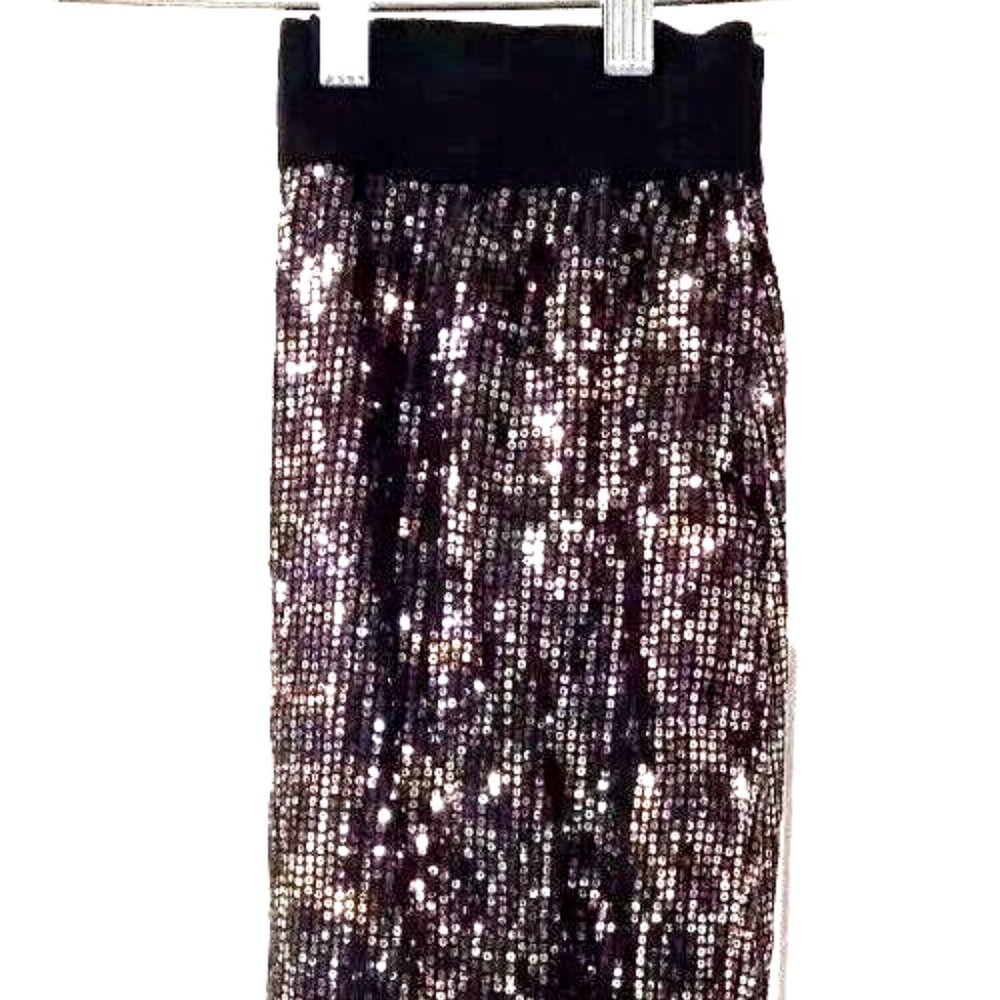 Lulumari Gold Sequin Womens Pants